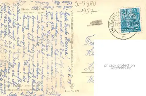AK / Ansichtskarte Finsterwalde Park der Jugend Finsterwalde