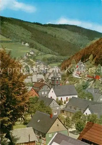 AK / Ansichtskarte Willingen_Sauerland Ortsansicht Willingen_Sauerland