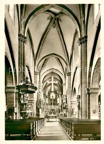 AK / Ansichtskarte Fritzlar Stiftskirche St Peter Langhaus und Chor Fritzlar