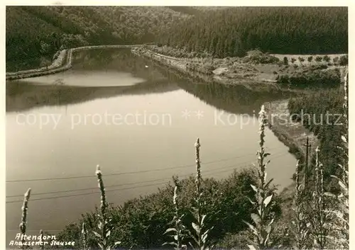 AK / Ansichtskarte Attendorn Ahausener Stausee Attendorn