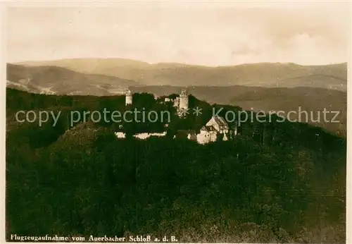 AK / Ansichtskarte Auerbach_Bergstrasse Auerbacher Schloss Auerbach_Bergstrasse