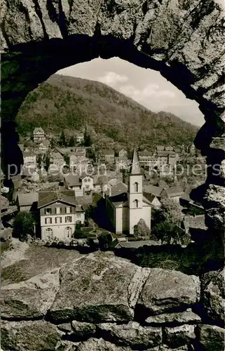 AK / Ansichtskarte Lindenfels_Odenwald Blick von der Burg Lindenfels Odenwald