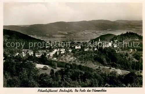 AK / Ansichtskarte Lindenfels_Odenwald Panorama Lindenfels Odenwald