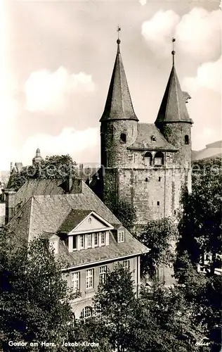 AK / Ansichtskarte Goslar Jakobi Kirche Goslar