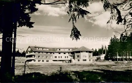 AK / Ansichtskarte Torfhaus_Harz Gustav Bratke Jugendherberge Torfhaus Harz