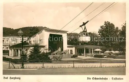 AK / Ansichtskarte Bad_Harzburg Schwebebahn Talstation Bad_Harzburg