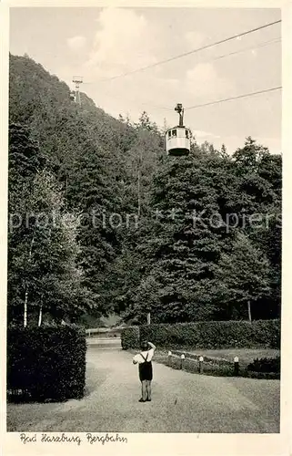 AK / Ansichtskarte Bad_Harzburg Bergbahn Bad_Harzburg