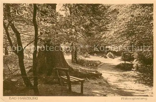 AK / Ansichtskarte Bad_Harzburg Philosophenweg Bad_Harzburg
