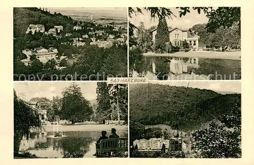 AK / Ansichtskarte Bad_Harzburg Panorama Kurhaus Hotel Park Bergbahn Bad_Harzburg