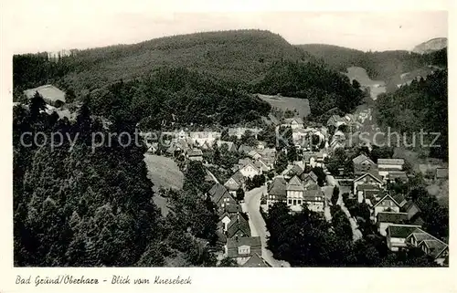 AK / Ansichtskarte Bad_Grund Blick vom Knesebeck Bad_Grund