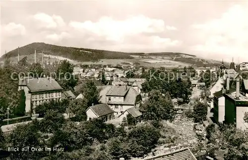 AK / Ansichtskarte Oker_Harz Panorama Oker_Harz