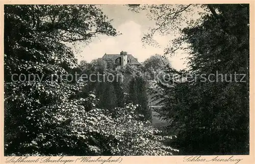 AK / Ansichtskarte Steinbergen Schloss Arensburg Steinbergen