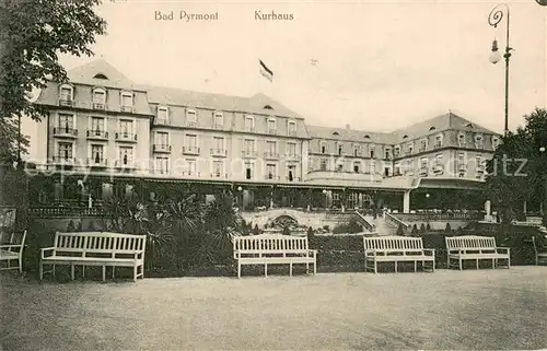 AK / Ansichtskarte Bad_Pyrmont Kurhaus Bad_Pyrmont