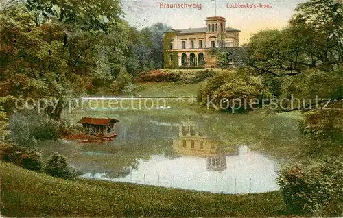 AK / Ansichtskarte Braunschweig Lochbeckes Insel Braunschweig