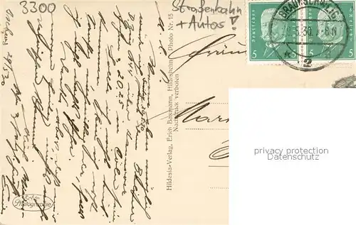 AK / Ansichtskarte Braunschweig Rathaus und Burg Braunschweig