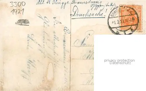 AK / Ansichtskarte Braunschweig Schloss Braunschweig