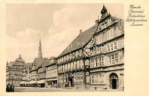 AK / Ansichtskarte Hameln_Weser Hochzeitshaus Stiftsherrenhaus Museum Hameln Weser