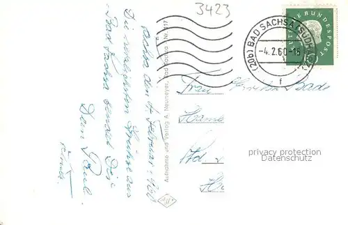 AK / Ansichtskarte Bad_Sachsa_Harz Winter am Katzenstein  Bad_Sachsa_Harz