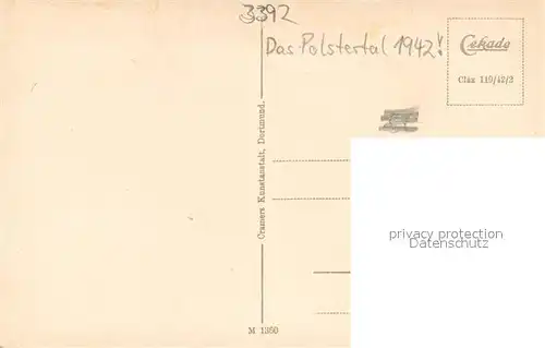 AK / Ansichtskarte Clausthal Zellerfeld Polstertal Clausthal Zellerfeld