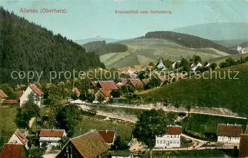 AK / Ansichtskarte Altenau_Harz Brockenblick vom Rothenberg Altenau Harz