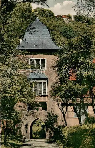 AK / Ansichtskarte Rinteln Torturm der Schaumburg Rinteln