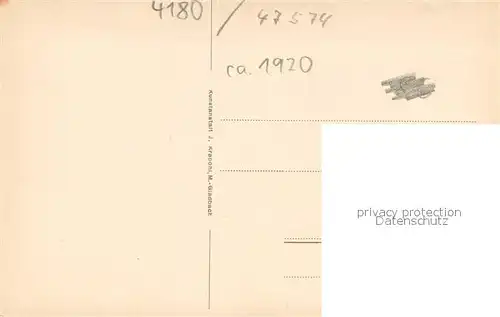 AK / Ansichtskarte Goch Partie am Marktplatz mit ev und kath Kirche Goch