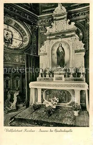 AK / Ansichtskarte Kevelaer Inneres der Gnadenkapelle Kevelaer
