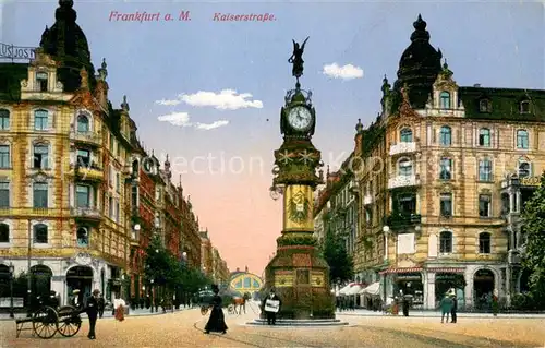 AK / Ansichtskarte Frankfurt_Main Kaiserstrasse Frankfurt Main