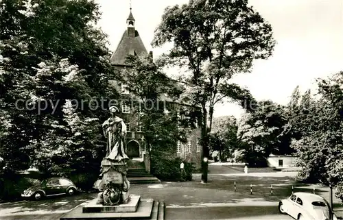 AK / Ansichtskarte Moers_Moers Schloss 