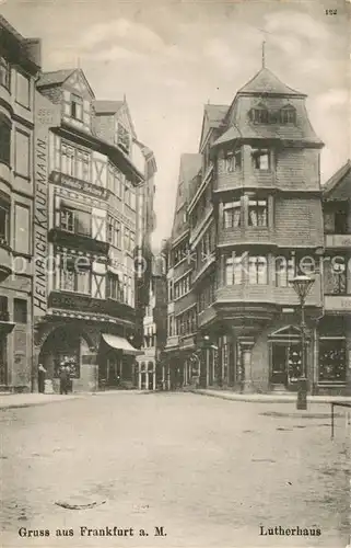 AK / Ansichtskarte Frankfurt_Main Lutherhaus Frankfurt Main