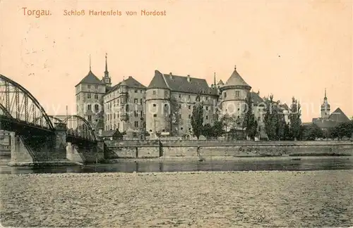 AK / Ansichtskarte Torgau Schloss Hartenfels an der Elbe Torgau