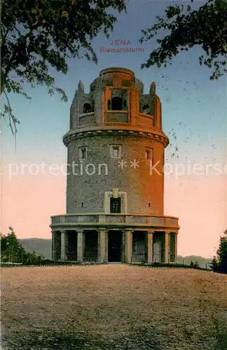 AK / Ansichtskarte Jena_Thueringen Bismarckturm Jena Thueringen