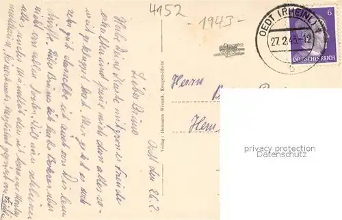 AK / Ansichtskarte Kempen_Niederrhein Kirchplatz Kempen Niederrhein