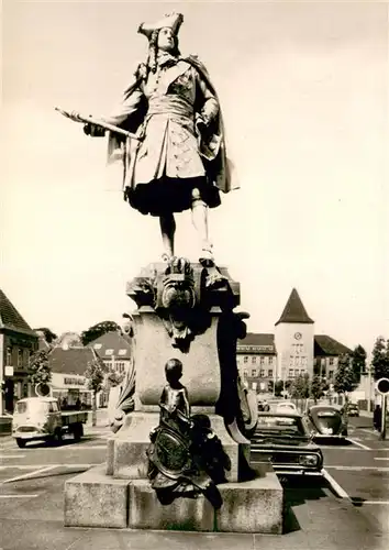 AK / Ansichtskarte Moers_Moers Denkmal Graf Friedrich I am Neumarkt 