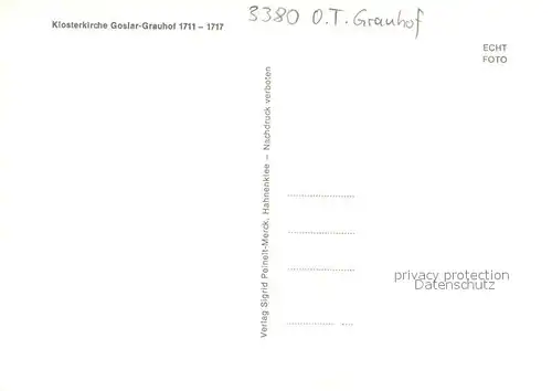 AK / Ansichtskarte Grauhof_Heilig_Blut Klosterkirche Grauhof_Heilig_Blut