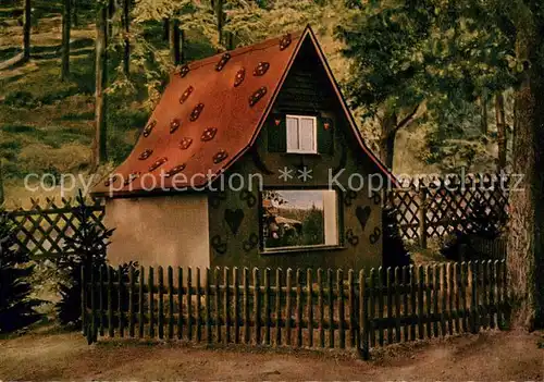 AK / Ansichtskarte Bad_Harzburg Maerchenwald Haensel und Gretel Haus Bad_Harzburg