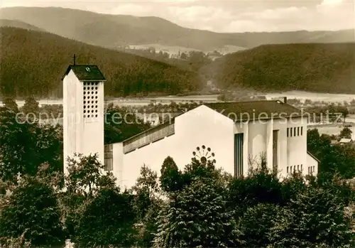 AK / Ansichtskarte Bad_Sooden Allendorf St Bonifatius Kirche Bad_Sooden Allendorf