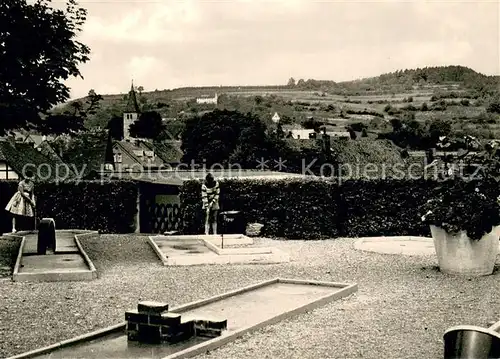 AK / Ansichtskarte Polle_Oberweser Minigolfplatz Polle_Oberweser