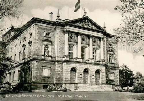 AK / Ansichtskarte Goettingen_Niedersachsen Deutsches Theater Goettingen Niedersachsen