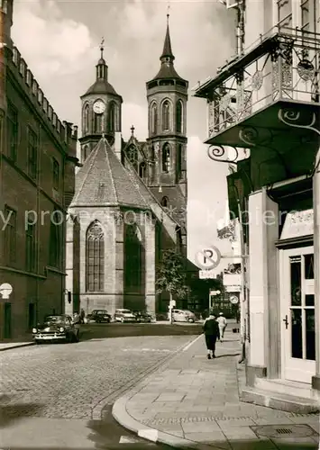 AK / Ansichtskarte Goettingen_Niedersachsen St Johanniskirche von Osten Goettingen Niedersachsen