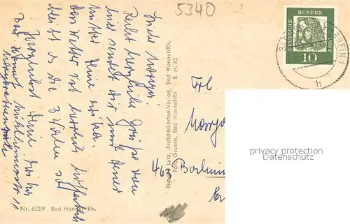 AK / Ansichtskarte Bad_Honnef Drachenfels Grafenwerth Rhoendorf Siebengebirge Foto Groote Bad_Honnef