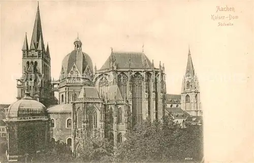 AK / Ansichtskarte Aachen Kaiser Dom Suedseite Aachen