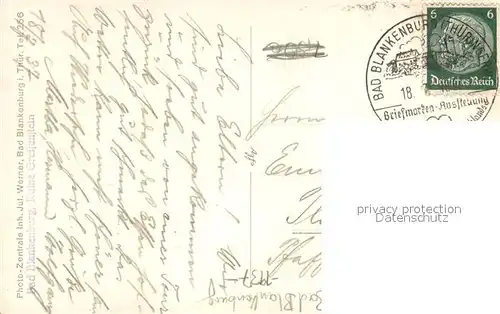 AK / Ansichtskarte Bad_Blankenburg Panorama Bad_Blankenburg