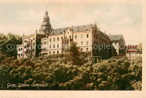 AK / Ansichtskarte Gera Schloss Osterstein Gera