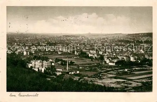 AK / Ansichtskarte Gera Gesamtansicht Gera