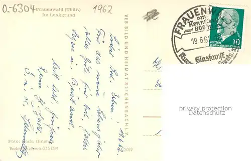 AK / Ansichtskarte Frauenwald_Thueringen Gaststaette im Lenkgrund Frauenwald Thueringen