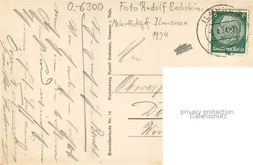 AK / Ansichtskarte Ilmenau_Thueringen Landschaftspanorama Schortetal Ilmenau Thueringen