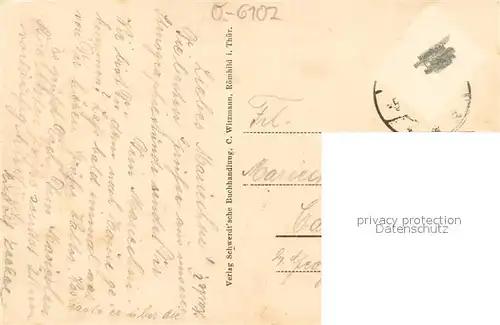 AK / Ansichtskarte Roemhild Schloss Gluecksburg Roemhild