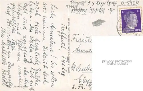 AK / Ansichtskarte Treffurt_Werra Zur Bluetezeit am Normannstein Perle des Werratales Treffurt Werra