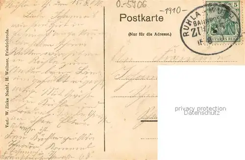 AK / Ansichtskarte Ruhla Unterer Ortsteil Ruhla